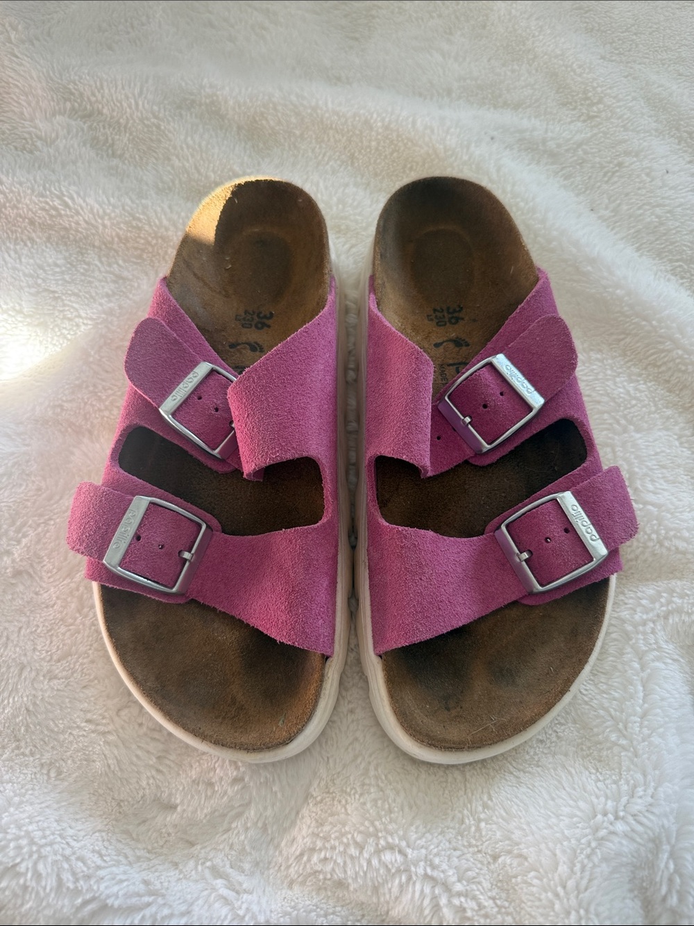 Papillio Magenta Suede Arizona